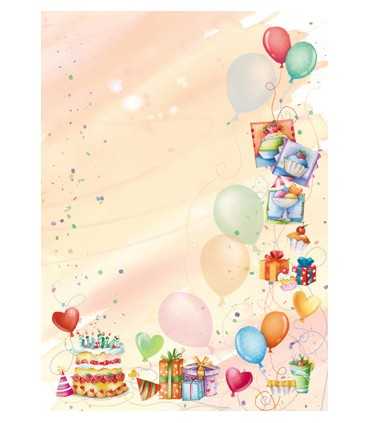 PAPEL FIESTA 90 GR 20 HOJAS A4 210x297 MM APLI