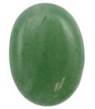 CABUCHÓN AVENTURINA VERDE NATURAL 25x18mm 1ud