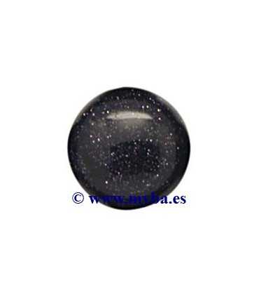 CABUCHÓN GOLDSTONE AZUL REDONDO 20 mm 1 UNIDAD