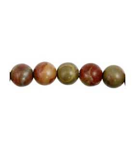 BOLAS PIEDRA COSHECHA NATURAL 4 MM 14 UNIDADES