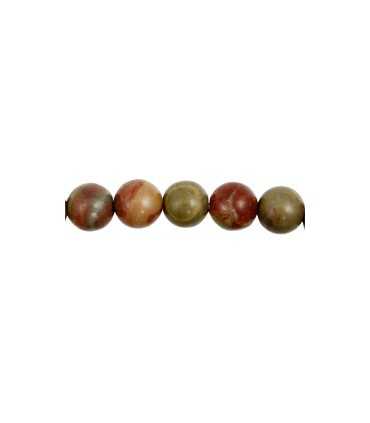BOLAS PIEDRA COSHECHA NATURAL 4 MM 14 UNIDADES