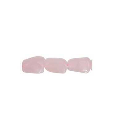CUARZO ROSA PIEDRA IRREGULAR 9-11x14-16 MM 3 ud