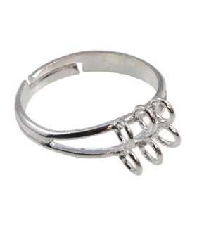 ANILLO 6 ASAS BASE 7x18 MM 16 MM INTERIOR 4 UD