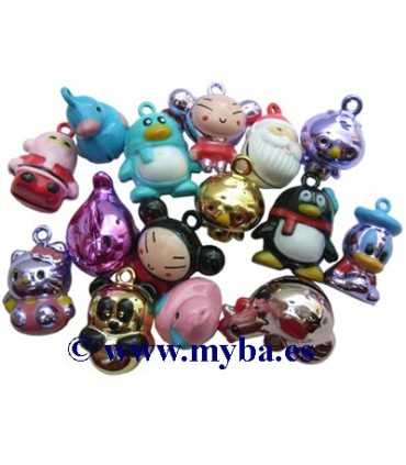 CASCABELES SURTIDOS 20-30 MM MIX AG. 2 MM 3 UD