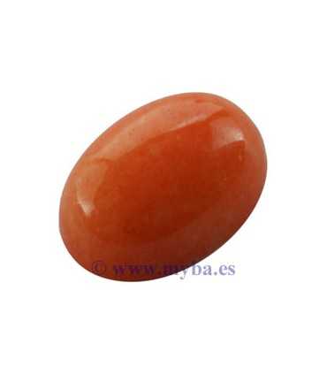 CABUCHÓN OVAL JADE TEÑIDO 18x25x10 MM 1 UNIDAD