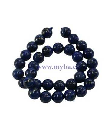 BOLA LAPIS LAZULI NATURAL 10 MM AGUJERO 1 MM 1 UD