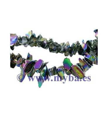 CHIPS CRISTAL NEGRO AB 2-4x5-8 MM HILO 85 CM