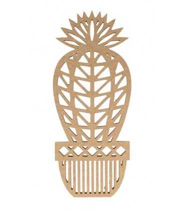 CACTUS BOLA DE MADERA ARTEMIO 10,5x25 CM