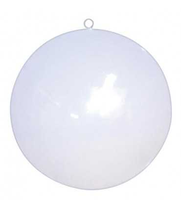 LENTEJA METAL PINTADO EN BLANCO ARTEMIO 15x2,5 CM