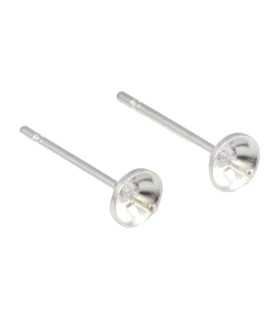PENDIENTES CONO 4 MM PASADO 10 UNIDADES