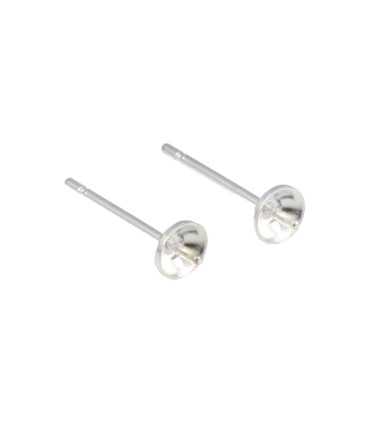 PENDIENTES CONO 4 MM PASADO 10 UNIDADES