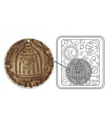 DECO ETCH VINTAJ SIZZIX TIEMPOS OLVIDADOS