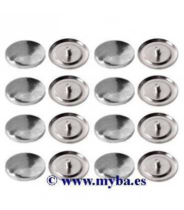 BOTONES ATORNILLABLES PARA I-TOP 22 MM  8 UD