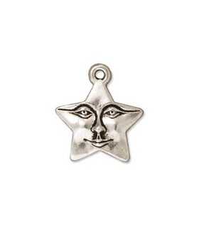 COLGANTE ESTRELLA 15x17,5 MM 2 UNIDADES