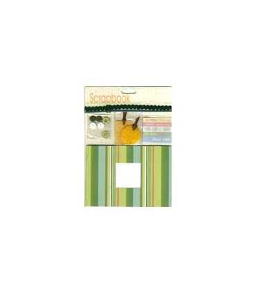 MINI KIT SCRAPBOOKING LIBRETITA 6 HOJAS 17x12 CM