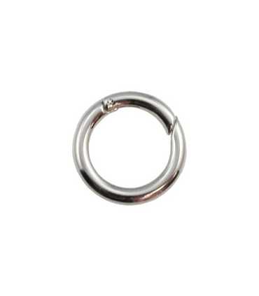 ANILLA CIERRE 25x4 MM COLOR PLATINO 1 UNIDAD