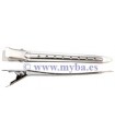PINZAS PELO 9 CM PLATEADO 2 UNIDADES