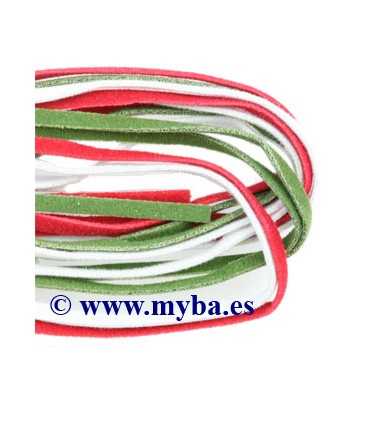 CINTA IMITACIÓN ANTE 3 MM MIX NAVIDAD 3x2 M