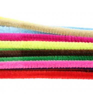 LIMPIA PIPAS 6 MM x 30 CM MIX  26 UNIDADES