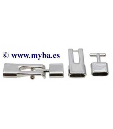 CIERRE METÁLICO 13x47 MM AGUJERO 10x2,5 MM