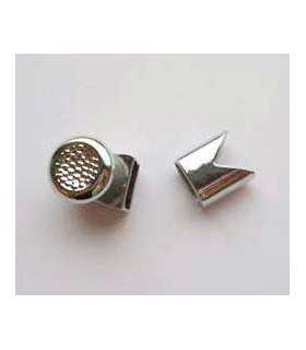 CIERRE METÁLICO PARA CORDONES AGUJERO 10x5 MM