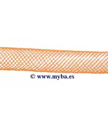 TUBO RED NYLON 4 MM DIÁMETRO x 1 METRO NARANJA