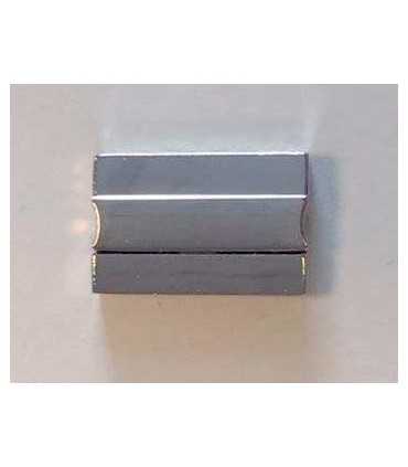 CIERRE IMÁN METÁLICO 30x20 MM AGUJERO 28x3 MM