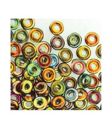 O BEADS CR.CHECO 3,8x1mm 5gr CRYSTAL MAGIC COPPER