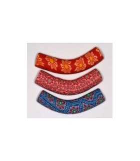 TUBO CURVO DE FIMO 40 x 9 mm