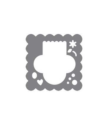 PLANTILLA SHAPE TEMPLATE FISKARS SOBRE 29x29cm