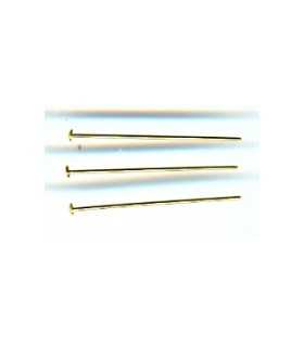 BASTÓN CABEZA ALFILER GOLDFILLED 27 MM HILO 0,6 MM