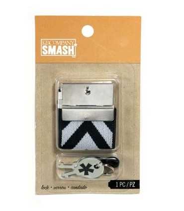 CANDADO DISEÑO ZIG ZAG PARA LIBRO SMASH K&COMPANY