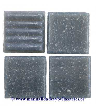 TESELAS PASTA VIDRIO GRIS 20x20x4 MM 200 GR