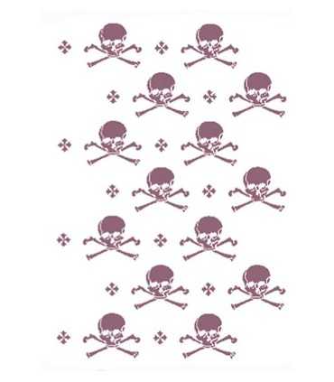 PLANTILLA STENCIL DAYKA A3 30x42 CM CALAVERAS