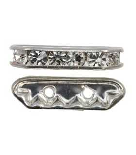 PUENTE 21x6 MM 2 AGUJEROS PRECIOSA 2 UNIDADES