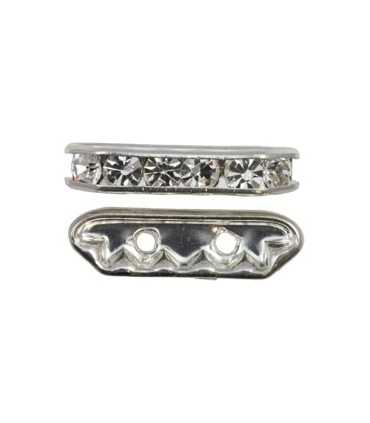 PUENTE 21x6 MM 2 AGUJEROS PRECIOSA 2 UNIDADES