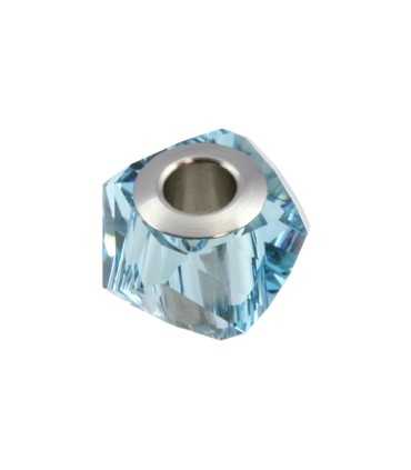 BECHARMED HELIX SWAROVSKI 14 MM AGUAMARINA