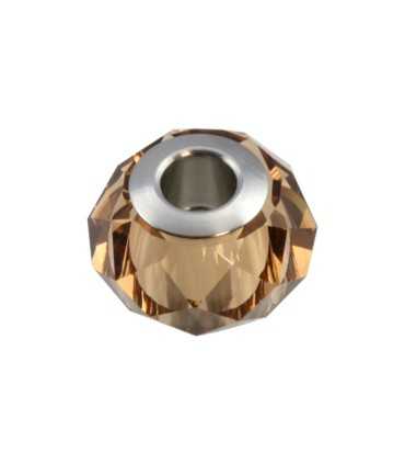 BECHARMED BRIOLETTE SWAROVSKI 14mm LT SMOKED TOPAZ