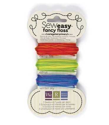 SEW EASY FLOSS MULTICOLOR PRIMARIOS 3x8 M WRMK