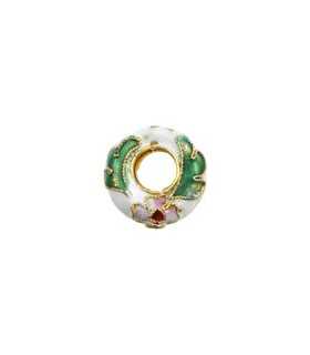 CRIOLLAS CLOISONNE 15 MM AGUJERO 2 MM 2 UD