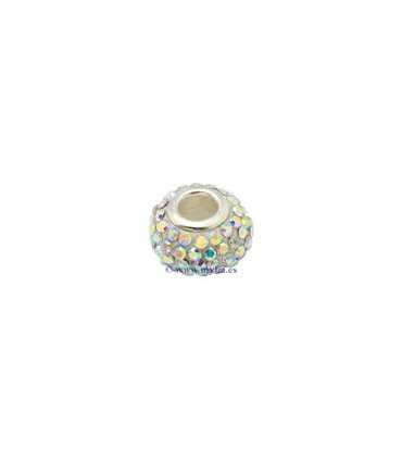 CUENTA STRASS Y RESINA 14,5x11 MM AGUJ 5 MM 1 UD