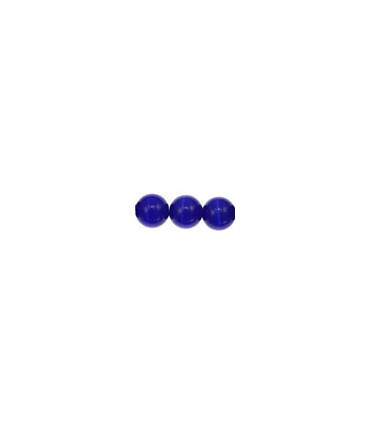 BOLAS CRISTAL OJO DE GATO LISAS 8 MM HILO 40 CM