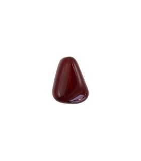 DROP IRREGULAR DE CRISTAL CHECO DE 12 x 9 mm