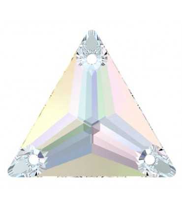 CABUCHÓN TRIANGULAR TRES AGUJEROS SWAROVSKI 1 ud