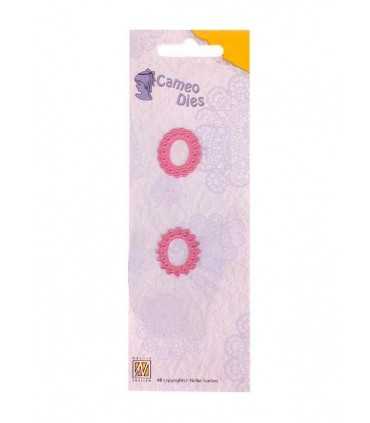 TROQUELES NELLIE´S CAMAFEO SCRAP PEQUEÑO FLOR 2 UD