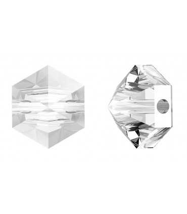 HEXAGON SPIKE BEAD CRISTAL SWAROVSKI 5 MM 4 UD