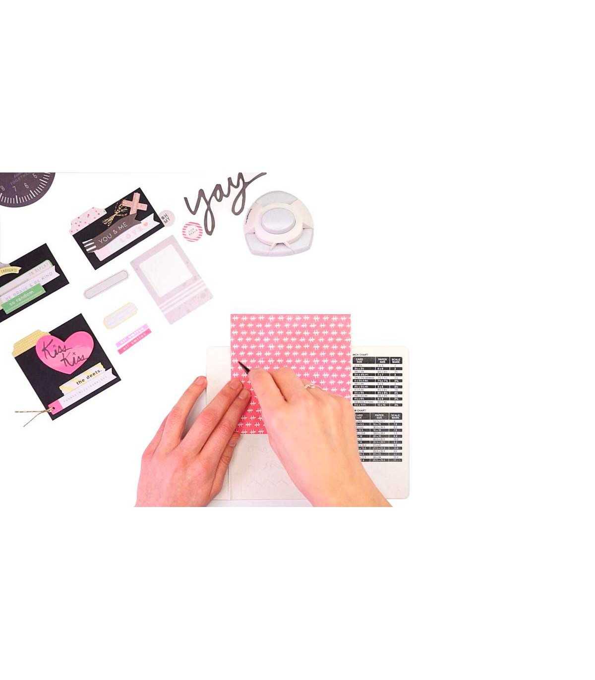 Kit Encuadernadora Cinch + Set Anillas  Sobres de papel, Hojas de papel,  Anillos