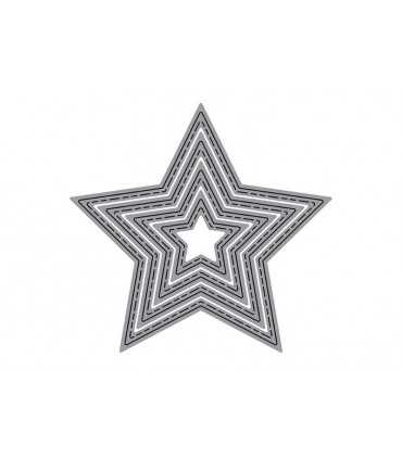 TROQUEL FINO ZAG MISSKUTY ESTRELLAS 4 UNIDADES