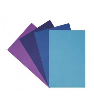 GOMA EVA 20x30 CM x 1 MM MIX FRÍOS 4 UNIDADES