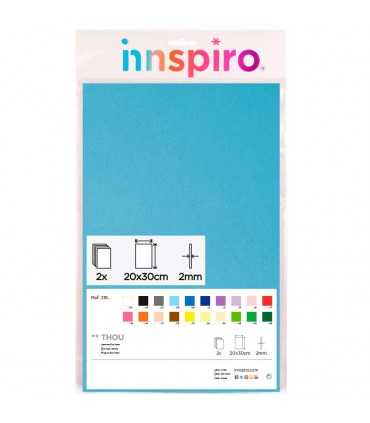 GOMA EVA 2 MM PLANCHA DE 20x30 CM 2 UNIDADES